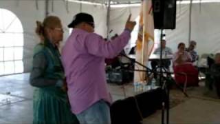 Kayenta AZ Elder Fest 2011 Miss Navajo Elderly Sings [upl. by Anastasio]