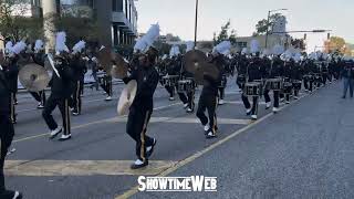 Alabama State Marching Band and Stingettes  Magic City Classic Parade [upl. by Raynor]