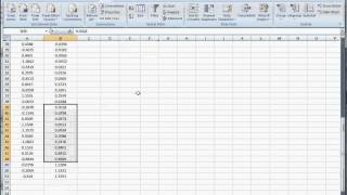 How to Construct a Histogram in Excel 2007 [upl. by Ailecec]