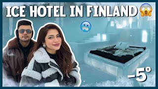 I SLEPT ON ICE BED IN 5 DEGREES  🥶  Nagma Mirajkar vlogs [upl. by Enailuj]