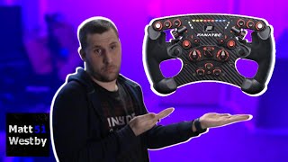 Fanatec Clubsport Formula v25 X Wheel Review [upl. by Siravaj408]