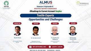 Textile Exports Opportunities and Challenges  Almus Monthly Market Webisode Season 2 [upl. by Northey]