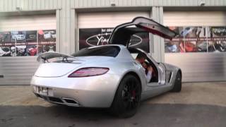 Yiannis new SLS with LOUD Capristo exhaust [upl. by Etiuqram]