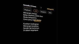 Sesaatku Di Dunia  Wafiy Haikal lirick songlyrics dlirik liriklagu cover lirikmusic [upl. by Dyol]