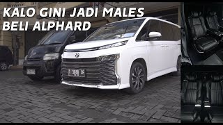 DENGAN BUDGET MINIMAL TOYOTA VOXY BISA DI RUBAH JADI ALPHARD [upl. by Stacy]