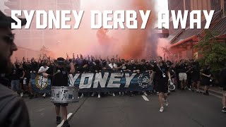 THE COVE  Sydney Derby Away March and Atmosphere  2324 [upl. by Portwin70]