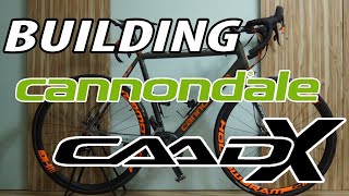 Building cannondale CAADX stop motion animation [upl. by Aiuqram]