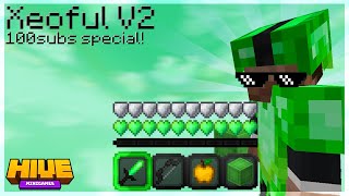 THE BEST PVP PACK FOR 121 Xeoful V2 100Subs Special [upl. by Burwell]