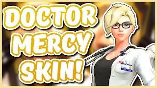 Overwatch  NEW DOCTOR MERCY SKIN New Mercy Lore Story [upl. by Pirri965]