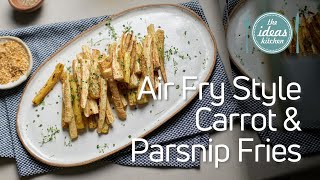 Air Fry Style Carrot amp Parsnip Vegetable Fries [upl. by Eillat]