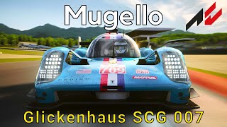 URD Scuderia Glickenhaus SCG 007  Mugello Hotlap  129779  Assetto Corsa [upl. by Anirehtak]