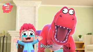 Bebefinns TRex Roar  Dinosaur Funny Face  Bebefinn Funny Faces amp Cute Facial Expressions [upl. by Akyssej]