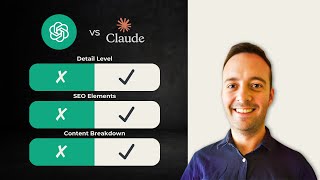 Claude 35 Sonnet vs GPT4o for AI SEO [upl. by Thordia]