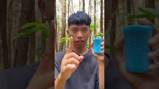 Amazing soap skills the man shows survival skills in the wild camping survival bushcraft [upl. by Airotel]