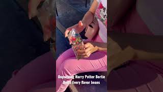 Unpacking bertie botts every flavor beans ⚡️ Harry Potter 🔮 Hogwarts 🪄 [upl. by Charbonneau]