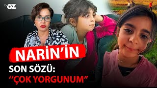 NARİN’İN SON SÖZÜ  “ÇOK YORGUNUM” [upl. by Weisman400]