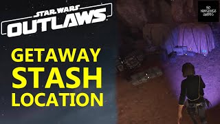 Star Wars Outlaws Getaway Stash Location  Bag in Cave Near Pyke Territory [upl. by Outhe911]