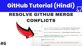 Resolve GitHub Merge Conflicts using Git Bash [upl. by Noit]