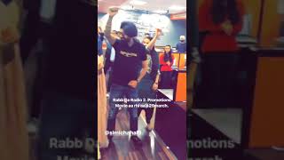 Tarsem jassar doing dance with simi chahal  Rabb da Radio 2  Boost your wisdom [upl. by Ainerbas]