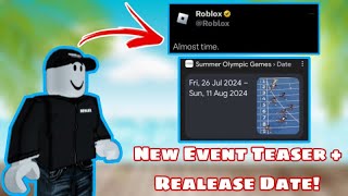 ROBLOX “THE GAMES” EVENT RELEASE DATE [upl. by Aubry]