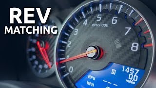 Rev Matching  Every Driver Must Know This Upshift Downshift [upl. by Letitia]