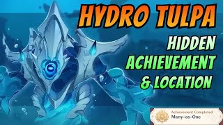 Hydro Tulpa Hidden Achievement amp Location  Genshin Impact Boss [upl. by Assille955]