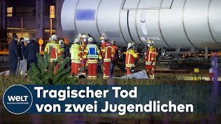 TOT DURCH STROMSCHLAG Zwei Jugendliche sind durch 15000 Volt Oberleitung gestorben [upl. by Fanchette]