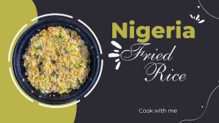 NIGERIAN FRIED RICE  friedrice food sundayrice [upl. by Maltzman]