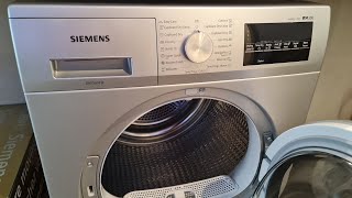 siemens condenser tumble clothes dryer  clothes dryer machine  dryer  siemens dryer  shorts [upl. by Sirap]