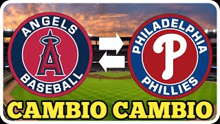 CAMBIO ENTRE LOS PHILLIES DE PHILADELPHIA Y LOS ANGELINOS DE ANAHEIM [upl. by Barnum]