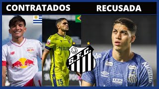 LAQUINTANA E RICCIELI CONTRATADOS  CARILLE GANHA AÇÃO NA FIFA  SANTOS RECUSA PROPOSTA DO PORTO [upl. by Nerua]