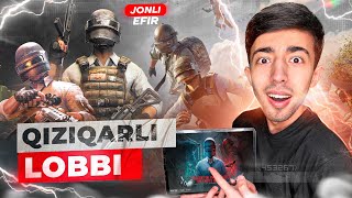 QIZIQARLI LOBBI QILAMIZ  SHORTs STRIM 🔥PUBG MOBILE [upl. by Khudari]