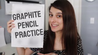 HOW TO USE GRAPHITE PENCILS FOR BEGINNERS  Draw Realistically with Graphite [upl. by Wicks]