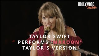 Taylor Swift Performs Maroon Taylors Version [upl. by Eustis]