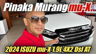 Pinaka Murang ISUZU muX  2024 ISUZU muX Promo and Review  2024 ISUZU muX 19 4X2 Diesel AT [upl. by Otxilac]