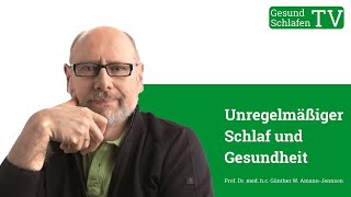 Unregelmäßiger Schlaf schadet der Gesundheit und verursacht viele Krankheiten [upl. by Nilkoorb]