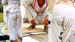 desi style cloth washing vlog indian l village house wife daily life vlog [upl. by Ciri496]