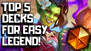 The Real Best Decks For Legend After The Patch [upl. by Osner763]