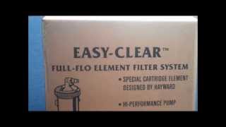 Hayward EasyClear Pump and Filter Combo box tour video by POOLCENTERcom [upl. by Eerrahs]