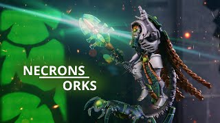 Necrons vs Orks  Tournament Edition  10th Edition Warhammer 40k Battle Report warhammer40k [upl. by Acirea]