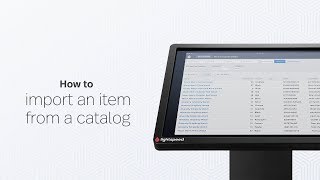 How to import items from retail catalogs [upl. by Showker]