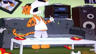 Family Guy The cheetos cheetah commercial [upl. by Ecyt]