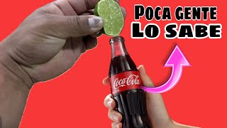 Mezcla CocaCola con LIMÓN  💥TODOS LO QUIEREN SABER💥 [upl. by Tull764]