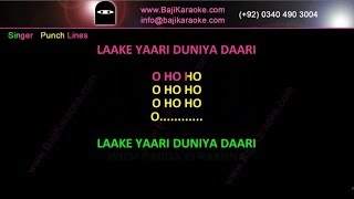 Makhna With Chorus  Video Karaoke Lyrics  Punjab Gurdas Maan Bajikaraoke [upl. by Atsylak672]