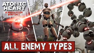 All NEW Enemy Types in Atomic Heart Annihilation Instinct DLC Guide [upl. by Jard]