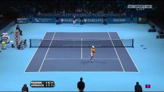 Verdasco funny smash against federer [upl. by Blasien]