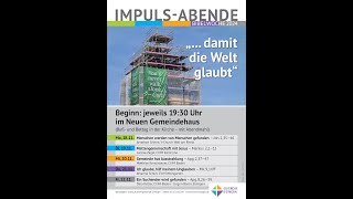 IMPULSABENDE  Mittwoch  20112024 [upl. by Ailedua]