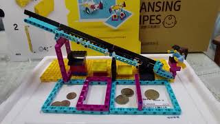 LEGO Coin Sorter LEGO SPIKE 45678 [upl. by Gnoht234]