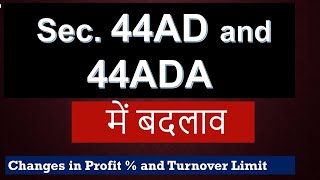 Who can Take Benefit of Presumptive Taxation Us 44AD amp 44ADA [upl. by Ajit127]