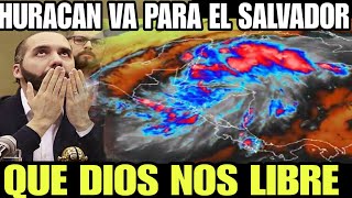 ALERTA HURAC4N SARA VA PARA EL SALVADOR QUE DIOS NOS LIBRE SE HAN ACTIVADO TODOS LOS ALVERGUEZ [upl. by Nnednarb]